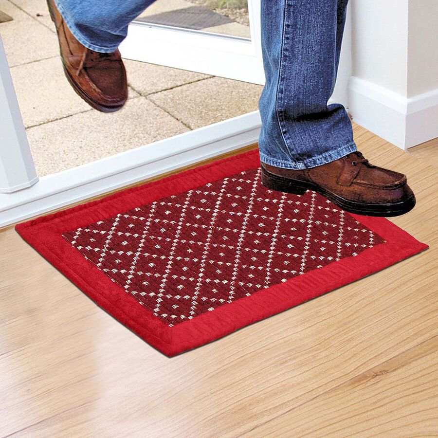 Cotton Blend Door Mat, Set of 2 , , large image number null