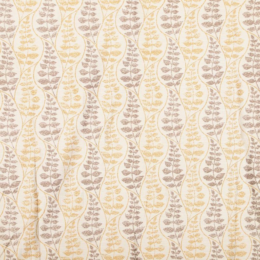 5ft. Bedroom Beige Printed Eyelet Window Curtains, , large image number null