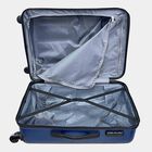 4-Wheel Dark Blue Polycarbonate Hard Case Trolley, Medium, , small image number null