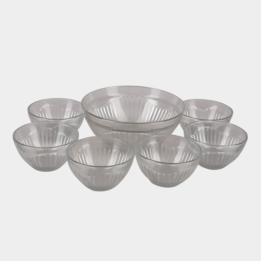 Glass Dessert Set - Set of 7, , large image number null