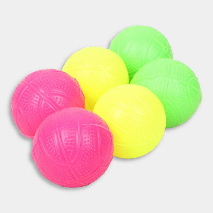 6 Plastic Balls, , large image number null