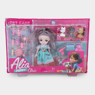 Alia Puppy Clinic Doll & Accessories