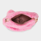 Kid's Pink Nylon/Polyester Hand Bag, , small