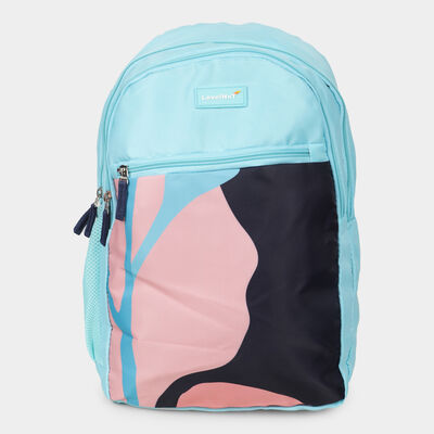 Blue Polyester Backpack