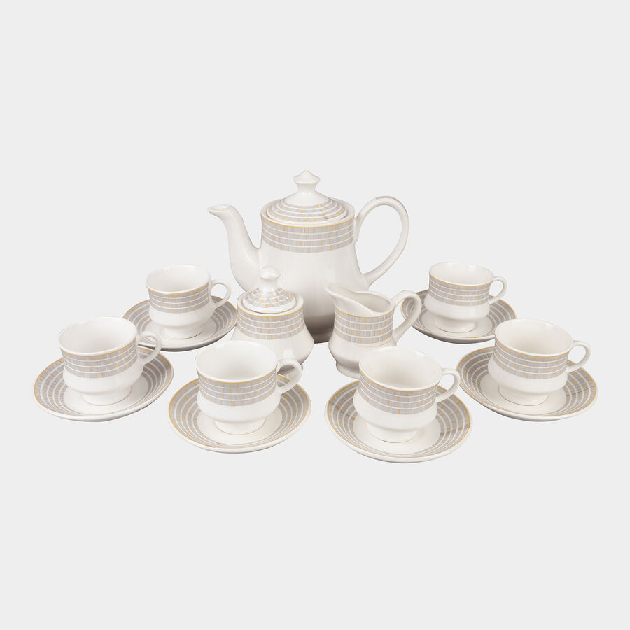 15 Pcs. Stoneware Tea Set, , large image number null