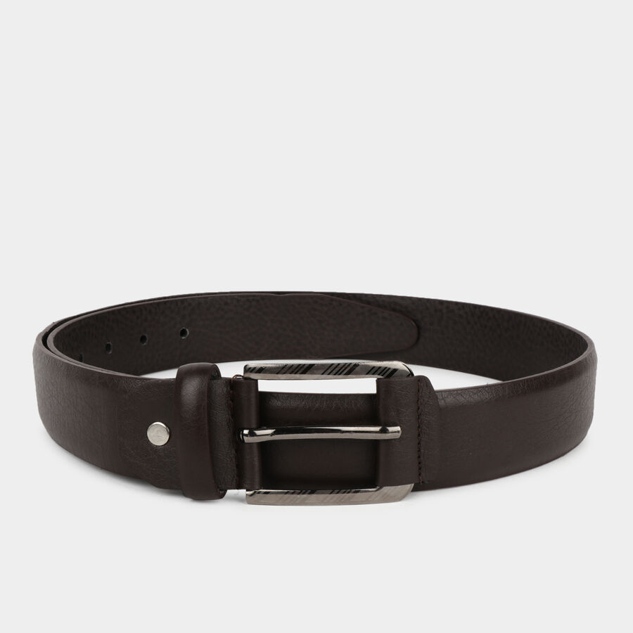 Men's Brown Polyurethane Casual Belt, , large image number null