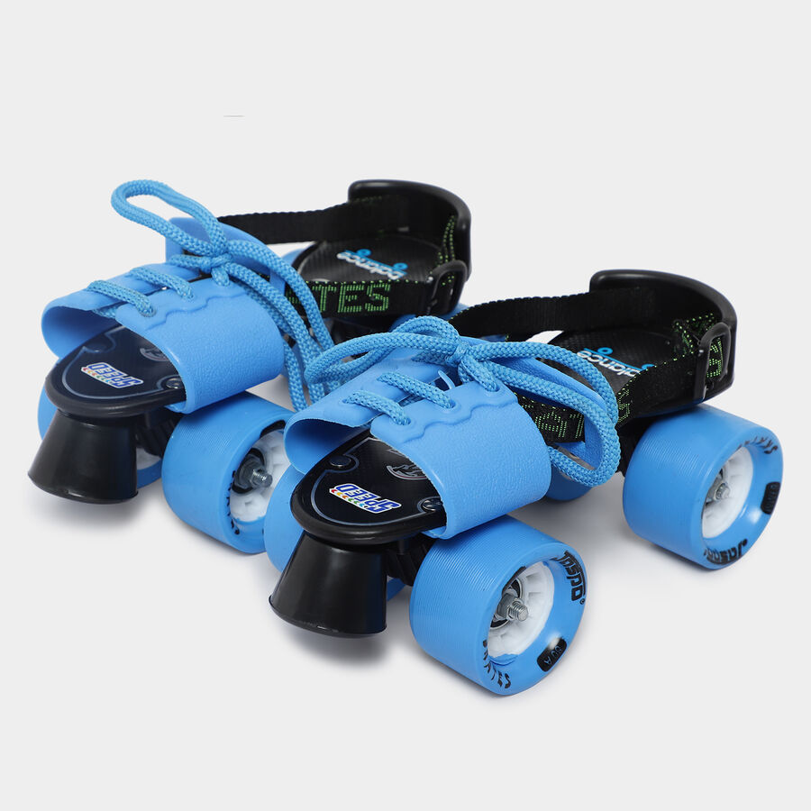 Roller Skates Combo Set With Helmet,Knee Guard, Elbow Guard + Skates, , large image number null