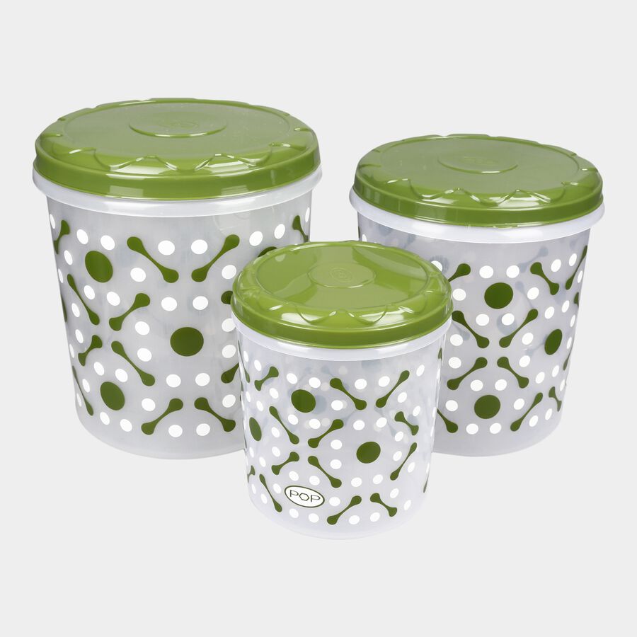 Plastic Container Set of 3, , large image number null