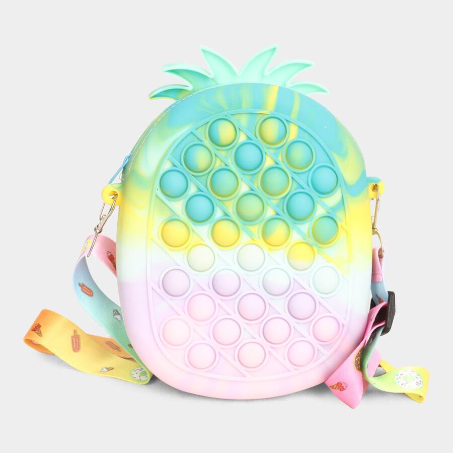 Kid's Pineapple Popit Bag - Color/Design May Vary, , large image number null