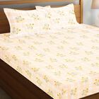 110 GSM Microfiber Double Bedsheet with Pillow Covers, , small image number null