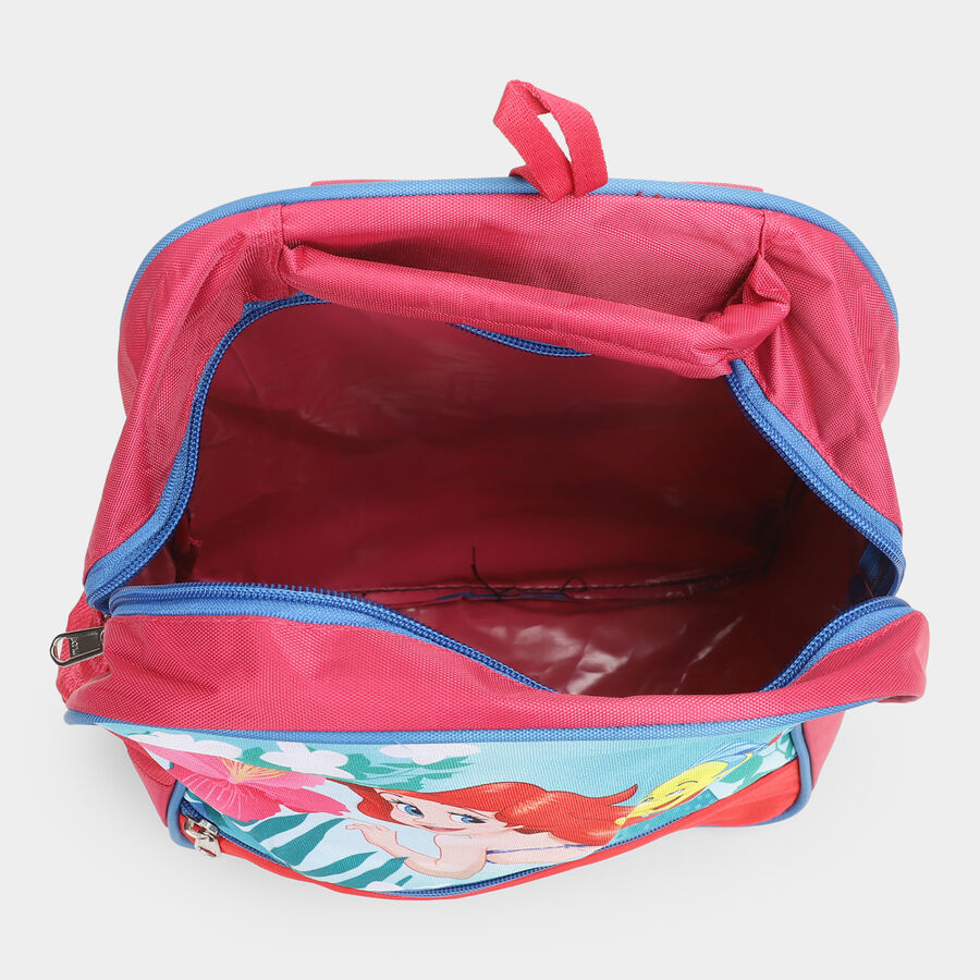 Kid's Red Disney Ariel Princess School Bag, , large
