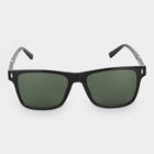 Black Plastic Mens Sunglasses, , small