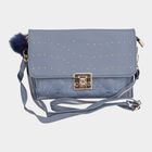 Women's Polyurethane Zipper Sling Bag, , small image number null