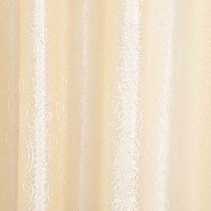 5ft. off White Window Curtain, , large image number null