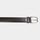 Men's Black Polyurethane Formal Belt, , small image number null