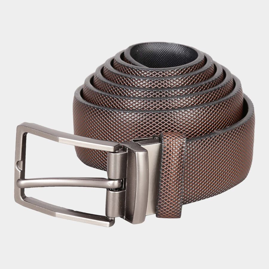 Men Textured Belt, , large image number null