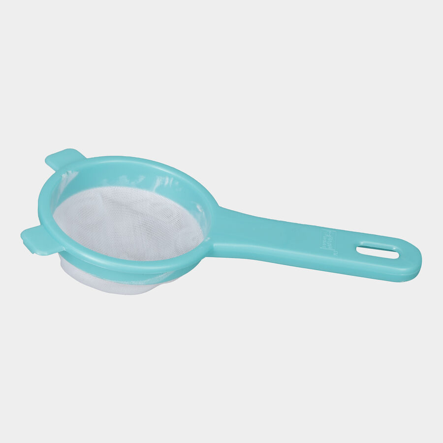 Plastic Tea Strainer - Colour/Design May Vary, , large image number null