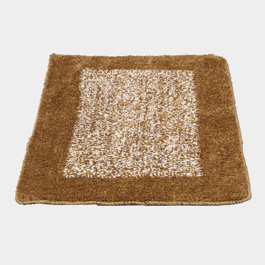 Anti-Skid Brown Polyester Door Mat, , large image number null