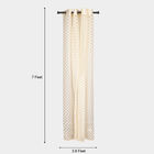 7ft. Cream Microfiber Door Curtain, , small image number null