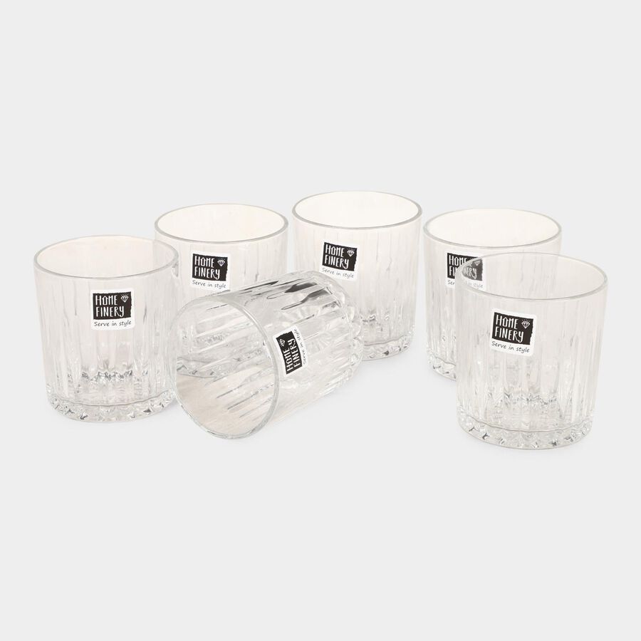 310 ml व्हिस्की ग्लास, 6 का सेट, , large image number null
