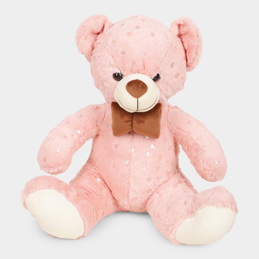 Pink Fur Teddy Bear, , large