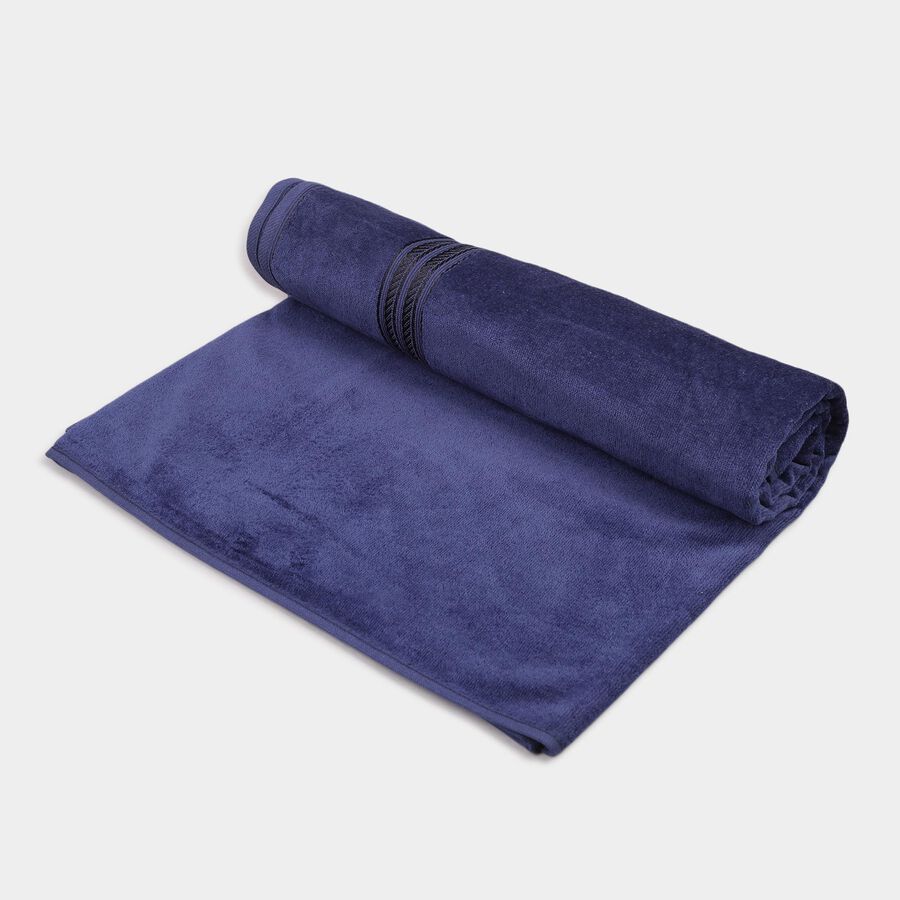 कॉटन नहाने का तौलिया, 360 GSM, 90 X 180 cm, , large image number null