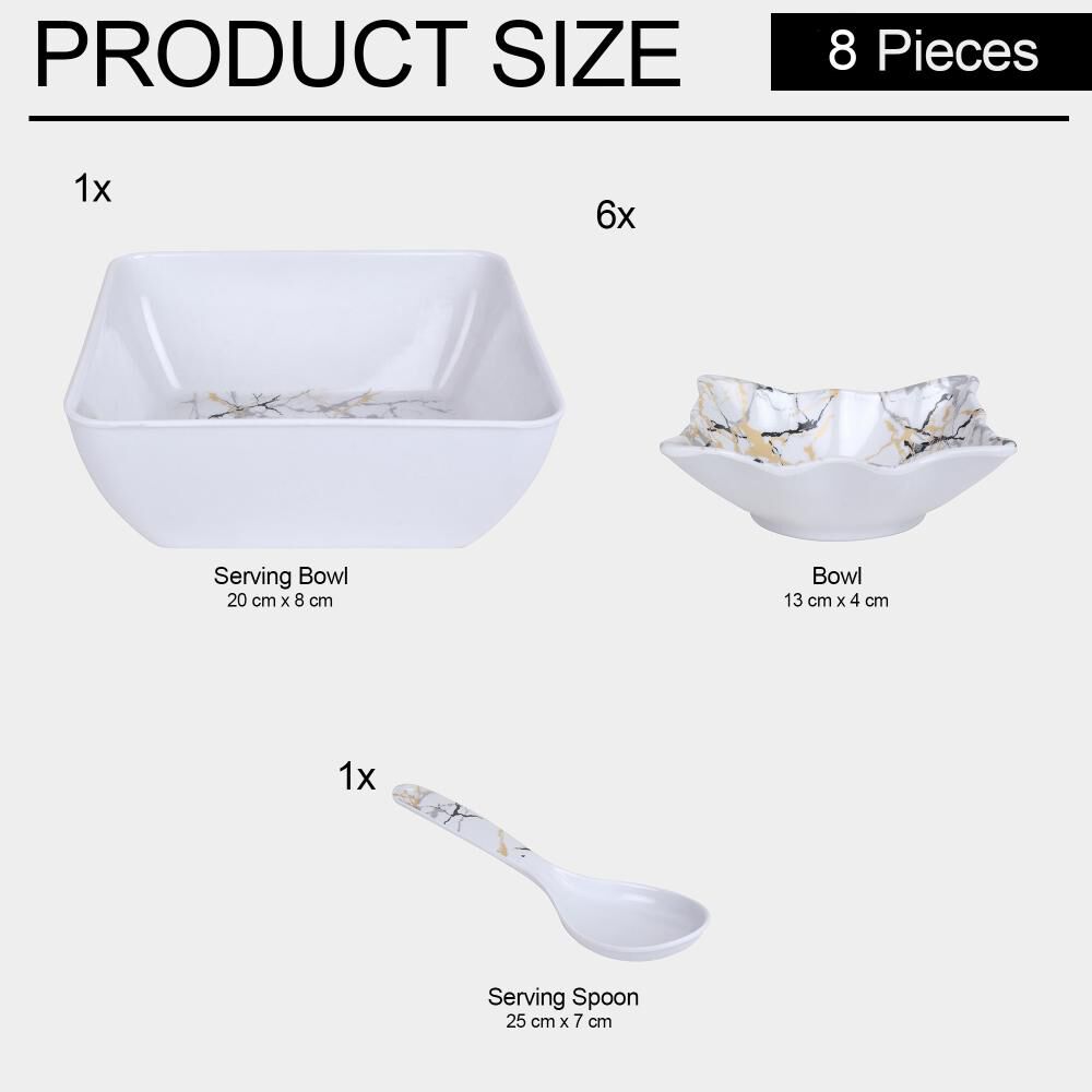 Home Finery Melamine Pudding Set | Vishal Mega Mart India