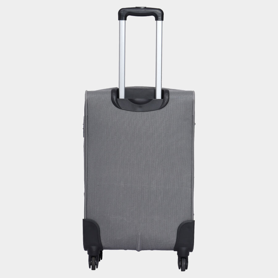 8 Wheels Dark Grey Polyester Trolley, , large image number null