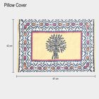 Beige Cotton Pillow Cover, , small