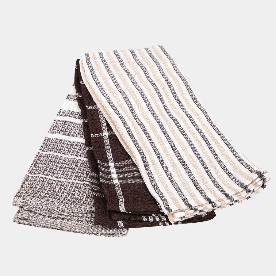 300 GSM Brown Cotton Hand Towel, , large image number null