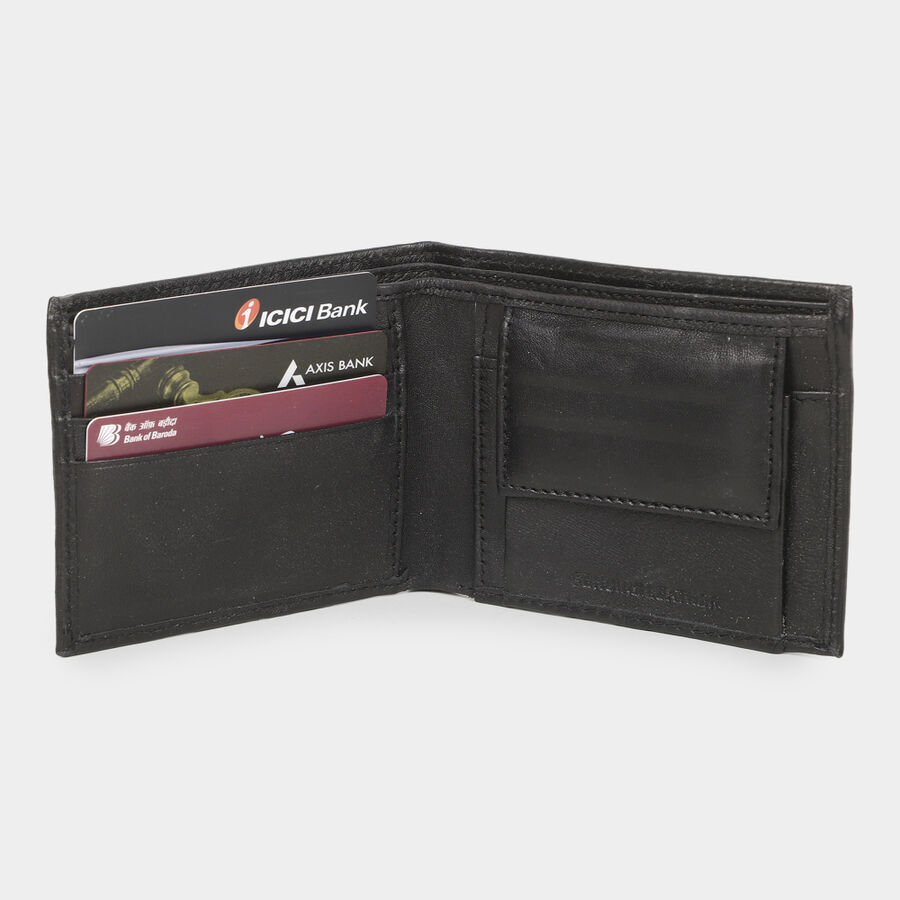 Men's Black PU Wallet, , large image number null