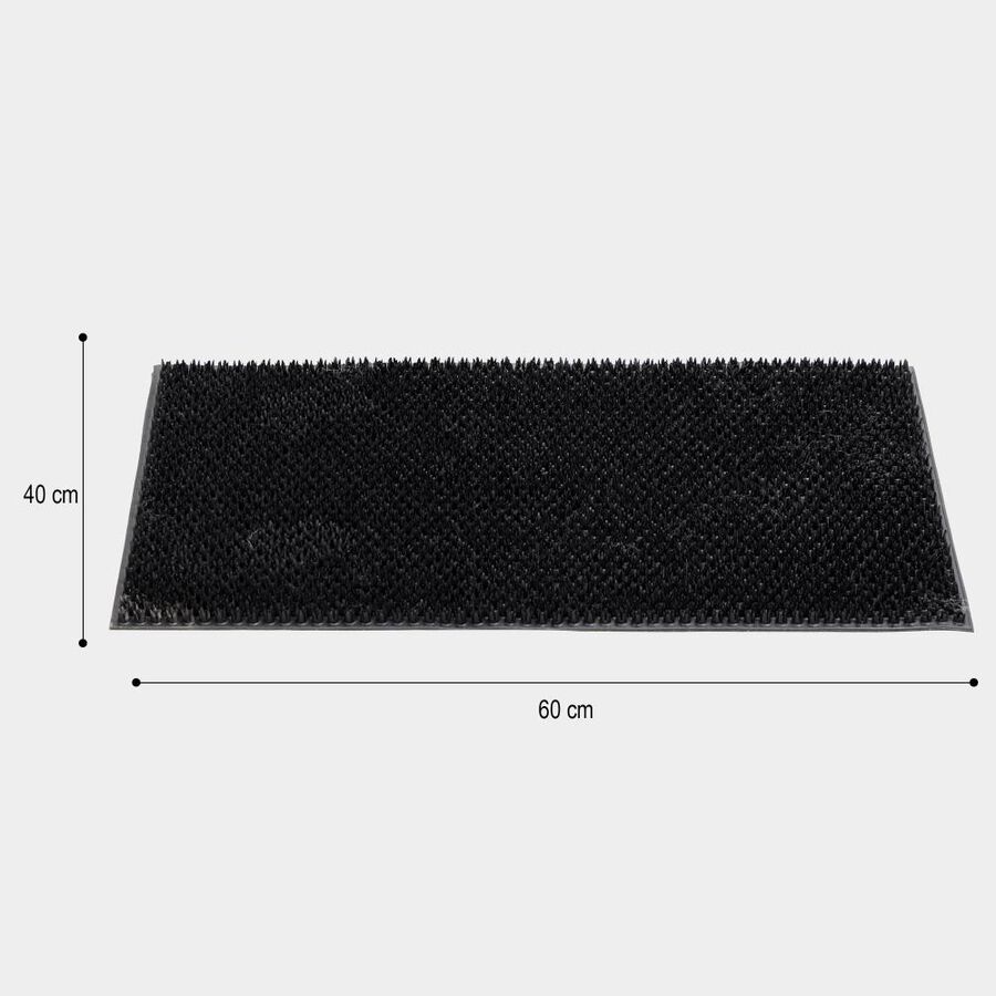 Anti-SKId Black Rubber Door Mat, , large image number null