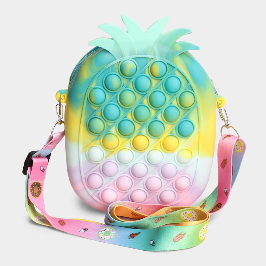 Kid's Pineapple Popit Bag - Color/Design May Vary, , large image number null