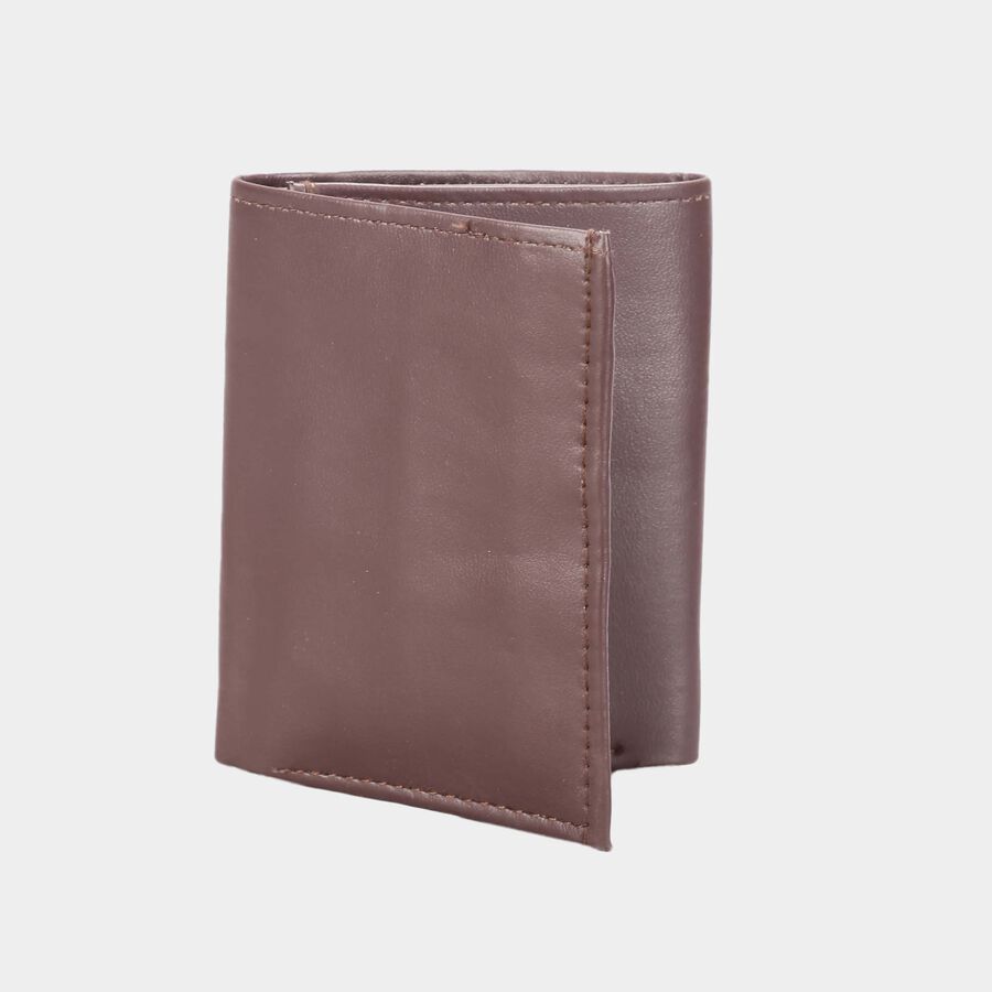Men's Tri Fold Wallet, Polyurethane, , large image number null