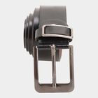 Men's Black Polyurethane Casual Belt, , small