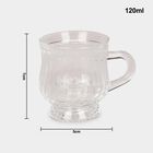 120ml Glassware Cup Set of 6, , small