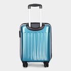 8-Wheel Light Blue Polypropylene Hard Case Trolley, Small, , small image number null