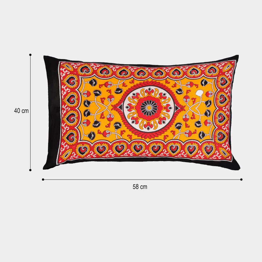 Red Cotton Pillow Cover, , large image number null