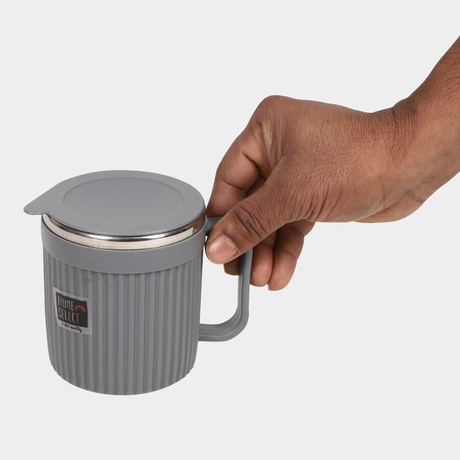 280 ml Plastic And Stainless Steel Travel Mug, , large image number null