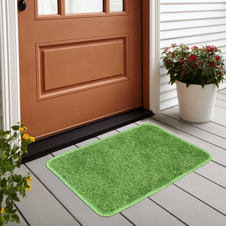 Anti-Skid Polyester Bath Mat, Set of 2, , large image number null