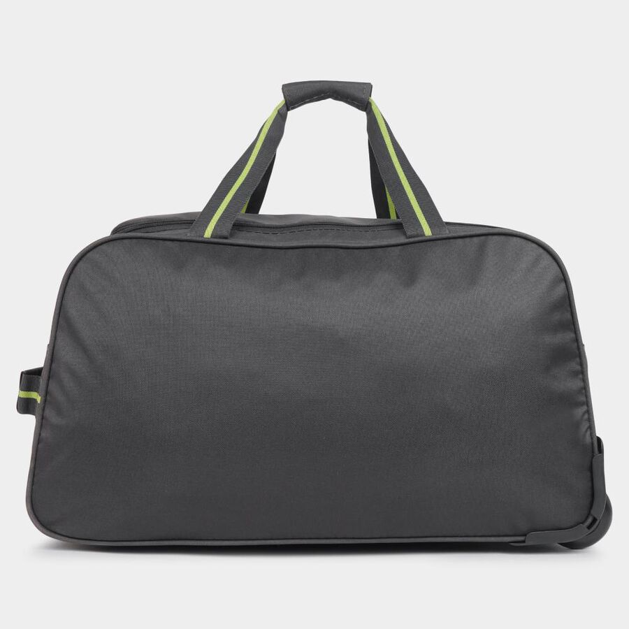 Dark Grey Polyester Duffle Trolley, , large image number null