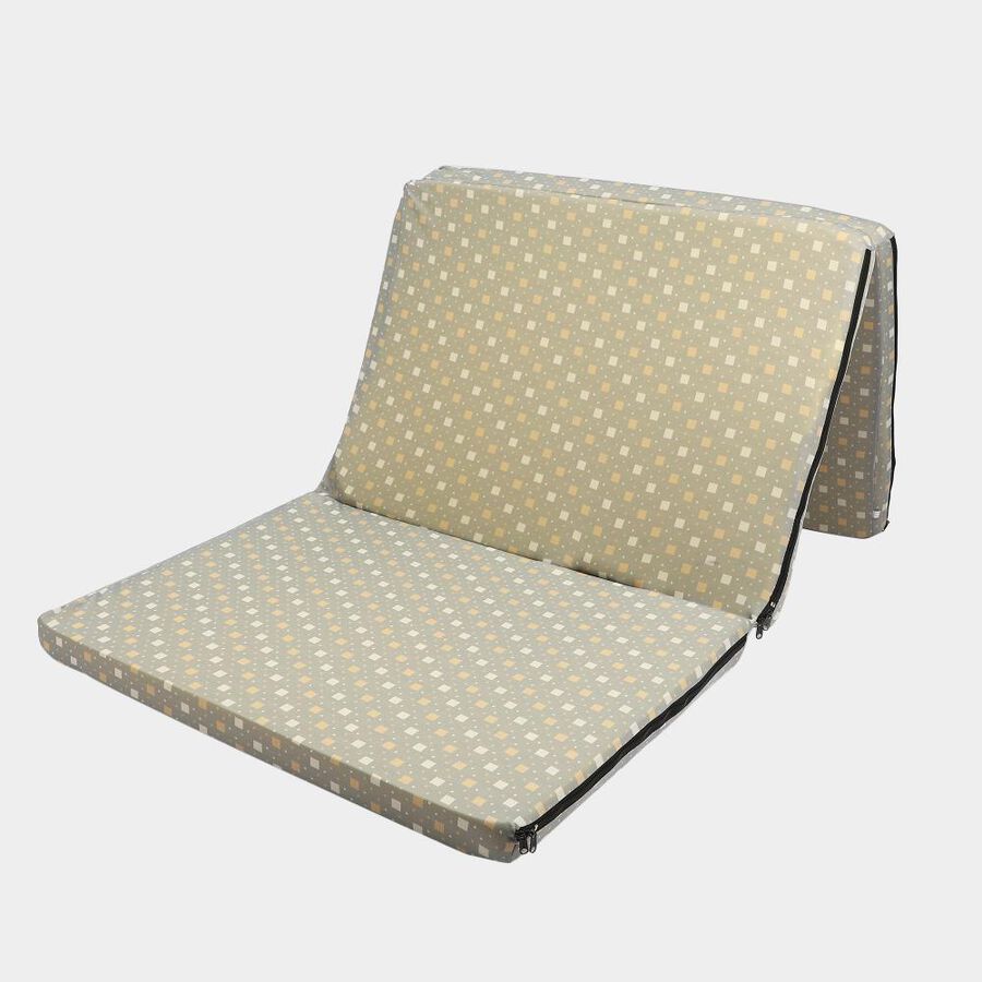 Light Green Polyester Folding Mattress, , large