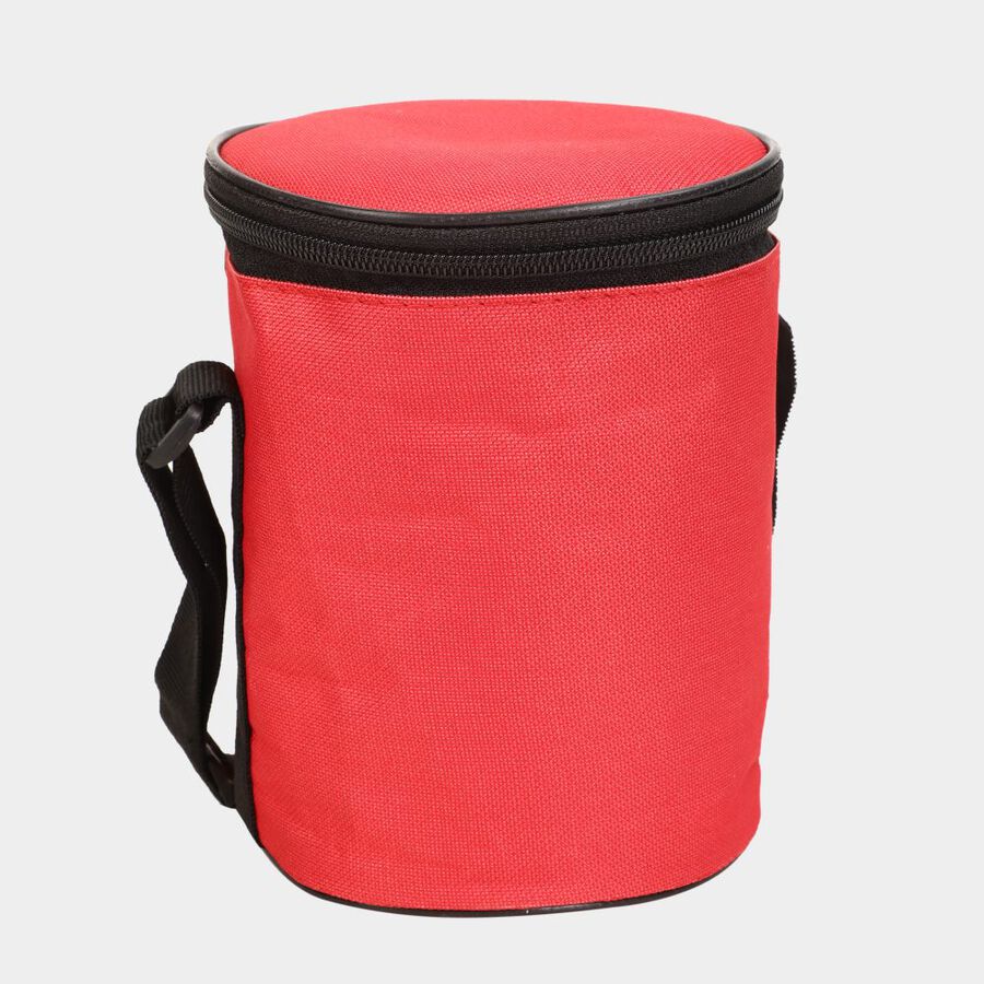 Plastic Lunch Box - 3 Containers With Bag, , large image number null