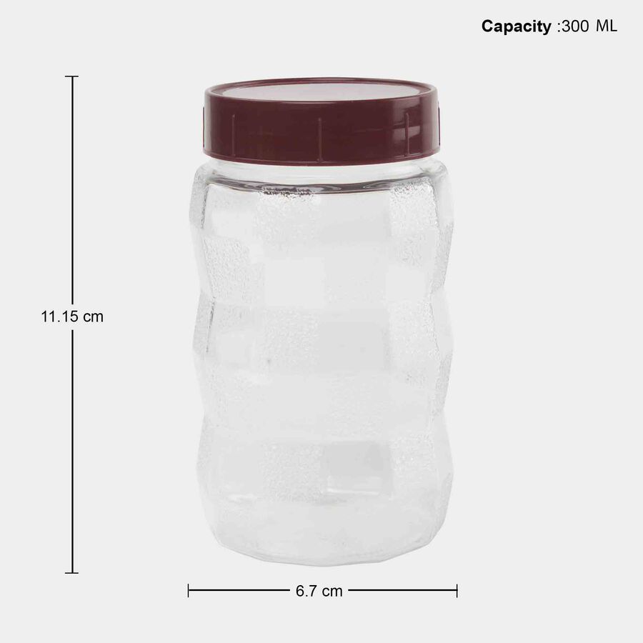 300ml Plastic Container Set of 6, , large