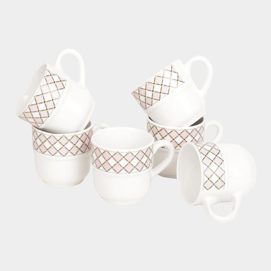 120 ml Stoneware Cup, Set of 6, , large image number null