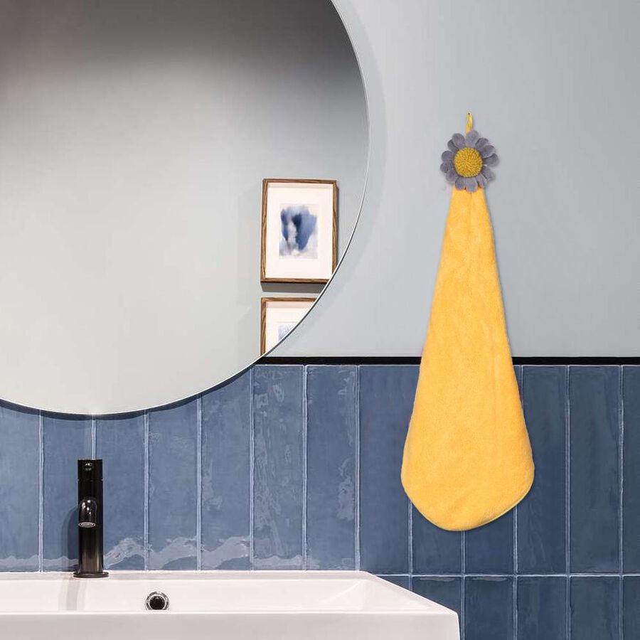 200 GSM Multicolor Microfiber Wash Basin Towel, , large