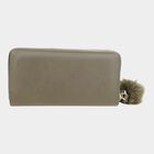 Women's Polyurethane Zipper Clutch Bag, , small image number null