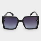 Woman's Black Plastic Sunglasses, , small