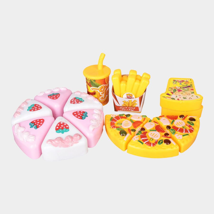 1 Set Of Plastic Pizza Party Kitchen Set , , large image number null