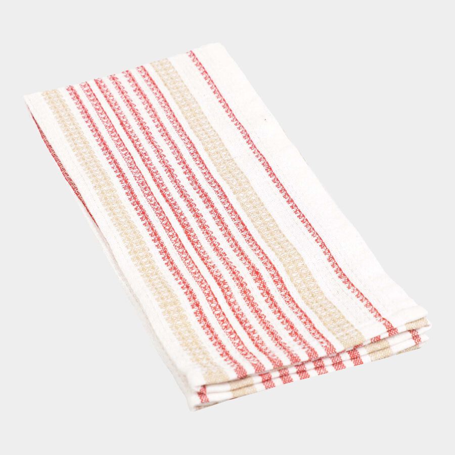 Cotton Kitchen Napkin, Red, 38 X 58 cm, 150 g, , large image number null
